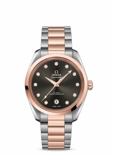 Omega Seamaster Aqua Terra 150M Master Chronometer 38 Stainless Steel / Sedna Gold / Grey / Bracelet 220.20.38.20.56.001 (22020382056001)